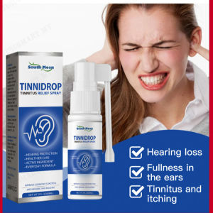 [Care for Ear Health] Tinnitus Relief Spray Ear Drops Ear Wax Removal Treat Swelling Ear Care 60ml Tinnitus Spray To Relieve Ear Discomfort/Tinnitus Ear Drops/Remove Earwax/Treat Swollen Ear Care