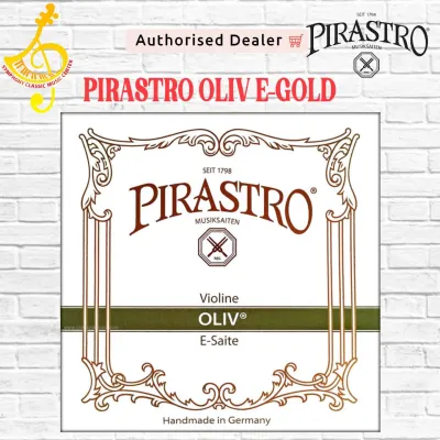 Pirastro Oliv 3111 Violin Strings E-Wire Gold Steel 4/4 Ball End