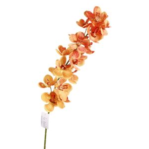 REGISTR Butterfly Orchid Artificial Vanda Orchid Flower Real Touch Handmade Simulation Moth Orchid Flower Arrangement Luxury Faux Phalaenopsis Wedding Party Favors
