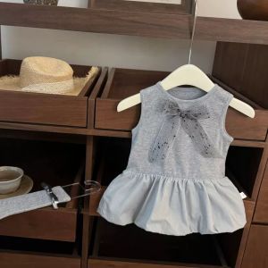 Girl clothes suits korea style fashion pleasantly cool Fashionable Childrens Summer Dresses kid clothes girl sets