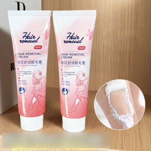 (2 หลอด) OK^N:EN ครีมกำจัดขนซากุระชูรันความจุขนาดใหญ่สำหรับนักเรียนชายและหญิง 100g