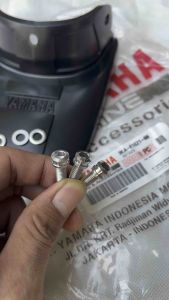 karet lumpur spakbor belakang dan baut custome pemanis stenlis Rx king asli original yamaha