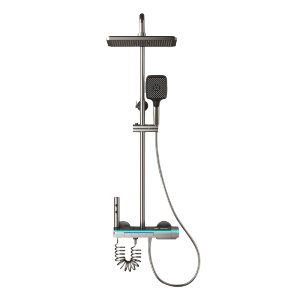 Set Pancuran 4 Mode Shower Kamar Mandi Satu Set Shower Kamar Mandi Stainless Steel Air Panas Dan Dingin