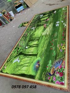 Phong cảnh thiên nhiên giao hòa - tranh gạch