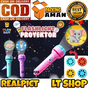 ( BISA COD ) PROMO 4 SLIDE 32 GAMBAR Mainan Anak Senter Proyektor Flashlight SNI / Mainan Projector Gambar / Mainan Edukasi Anak / Mainan Anak Laki Laki / Mainan Anak Perempuan