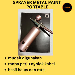 Sprayer Semprotan Penyemprot Cat Metal Paint Portable Tanpa Kabel Air Pen Brush