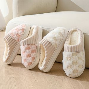 Winter Mop Non-slip Stable Force Feeling Indoor Shoes Fluffy Various Colors Available Abrasion Resistance
