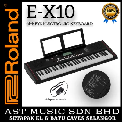 Roland E-X10 61-Key Arranger Electronic Keyboard / EX10
