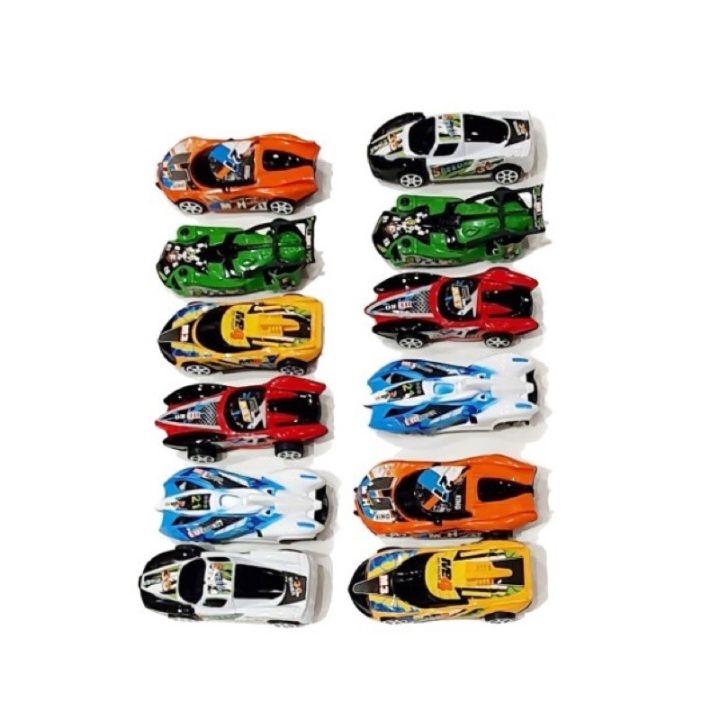 Metal Pull Back Cars Mini Die Cast Toy Cars Set Kids Toys Vehicles Sliding Push Racing Car boys