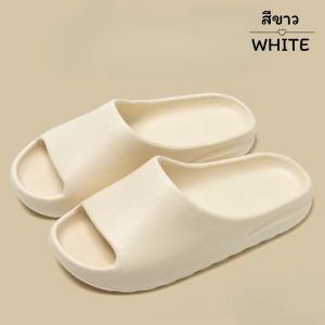 🌈nemoso🌈รองเท้าแตะ แบบสวม ใส่ในบ้านหรือนอกบ้านก็ได้ รองเท้าแตะกันลื่น กันน้ำ สีสวยเรียบง่าย ใส่แล้วสบายเท้าไม่เจ็บ