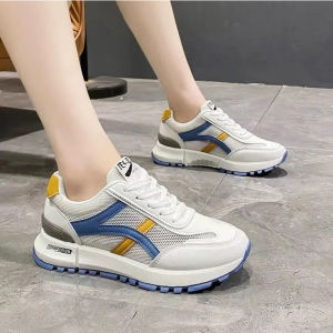 ส่งด่วนจาก กทม มาใหม่ รุ่นQ93 รองเท้าผ้าใบหญิง รองเท้าวินเทจ รองเท้าผ้าใบแฟชั่น ดีไซด์สวยและใส่สบาย ระบายอากาศได้ดี เรียบง่ายและใจกว้าง