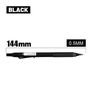 0.5mm Full Metal Mechanical Pencil Set Art Sketch HB Leads Retractable Nib School Writing Pencil Gift Stationery