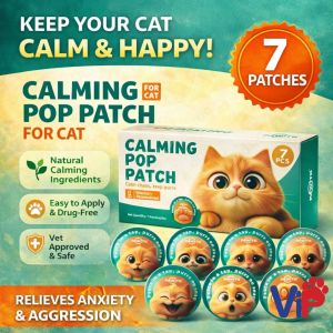 Cat Anxiety Relief Patch Calming Pop Patch 28pcs or 7pcs Pet Care