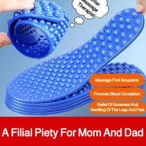 5D Massage Insoles Foot Pain Relief Insoles Promote Blood Circulation Comfortable Universal Fit Shoe Inserts