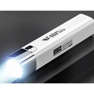 SENTER SMILING SHARK | SENTER MINI LED SUPER TERANG | Senter Mini LED 617A ORIGINAL Super Terang hingga 1 KM | Senter Jarak Jauh | Senter LED Super Terang LED G-3 1000 Lumens 3 Mode Cahaya Hingga 1 KM | Senter SWAT Police Smilling Shark Waterproof IPX64