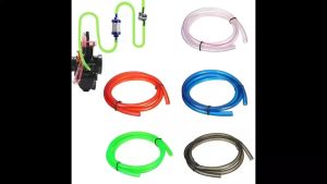 Modified 1-meter oil pipe rubber gasoline pipe off-road vehicle colored fuel hose fuel delivery pipe