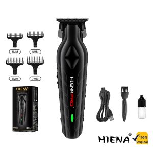 HIENA Original Rechargeable Hair Trimmer for Men Professional LCD Monitor Barber Electric Hair Clipper HYN-223