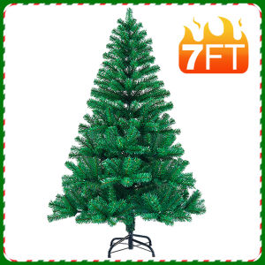 Christmas Tree 3TF/4ft/5ft/6ft/7ft/8ft Christmas Decoration Christmas Tree Home Decoration (Green)