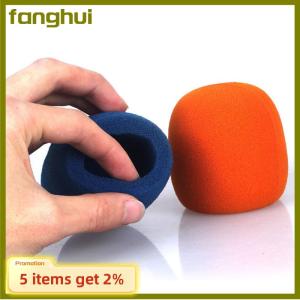 fanghui Colorful Handheld Stage Microphone Windscreen Sponge Foam Karaoke Audio Cover