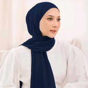 HIJAB PASHMINA INNER 2IN1 CERUTY BABYDOLL / JILBAB PASHMINA INNER 2in1 PANJANG / KERUDUNG PASHMINA INNER TERBARU