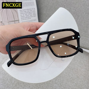 FNCXGE Double beam Frame Women Sunglasses Square 2022 New Korean Retro high-quality UV protection Shades For Men Lady