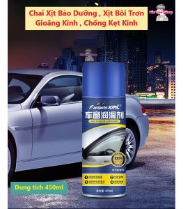 Chai 450ml Xịt Dầu Trơn Cửa Kính Ô Tô Bảo Dưỡng Bản Lề CửaDây Cu LoaChống Kẹt Kính Ô Tô Nin198 Shop