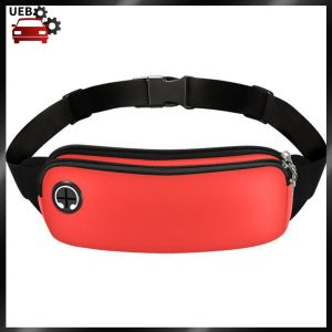 [Ueb Wholesale Mall] Lightweight Running Bag Waterproof for Fashion Waist Pack with Adjustable Strap Sports Waist Pack for Fishing Travel Running