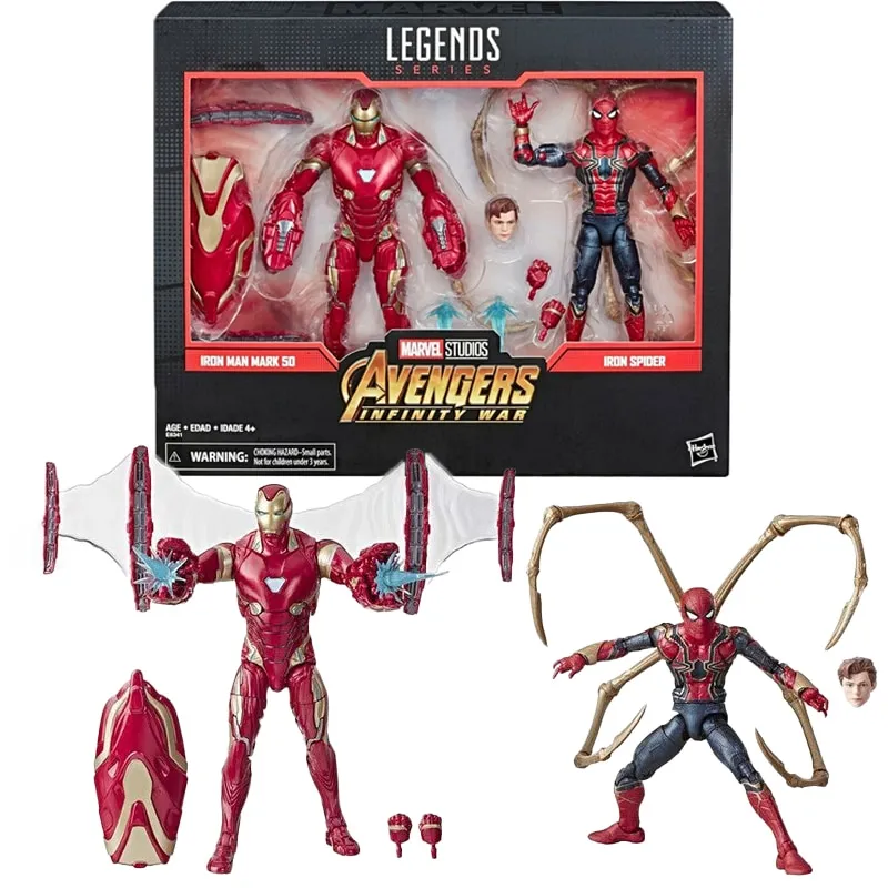 Marvel legends 80th anniversary iron man and iron deals spider