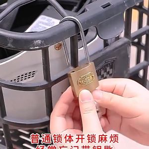 [3Digit/4Digit] Zinc Alloy Travel Padlock Password Lock Luggage Bag Padlock Kunci Locker 密码挂锁 密码锁