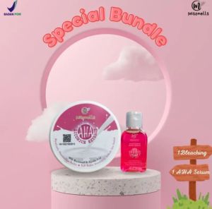 MISONELLS Bleaching Badan Licorice AHA Missonell - Paket Bibit Body Lotion