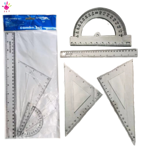 JLT TRANSPARENT RULER SET