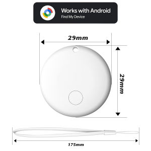 Android Smart Trackers With 3M Protective CaseGlobal Coverage Real-Time GPS Tracking DeviceCompatible with Google Find My Device App for Samsung Xiaomi Oppo Vivo Phones- Ideal Choice for Cars Bicycles Scooters etc