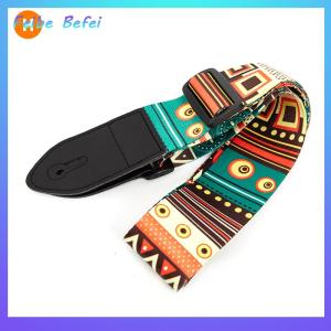 [Feibe Befei] Guitar Strap Multi-Color Belts Adjustable Colorful Printing Nylon Guitar Straps