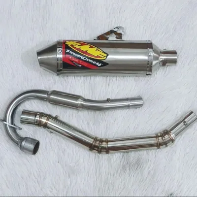 FMF F4 FULL SYSTEM EXHAUST PIPE FOR XR150L CRF150L XR125 SET PLUG&PLAY - HIGH PERFORMANCE MOTORCYCLE EXHAUST SYSTEM
