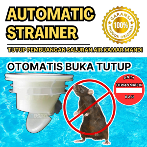 saringan air kamar mandi Strainer Automatic Solusi Bau Hewan tikus kecoa masuk