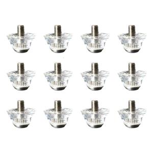 12Pcs Aluminum Football Stud Soccer Cleats Football Boot Spikes Soccer Cleats for Training Competition Enduring