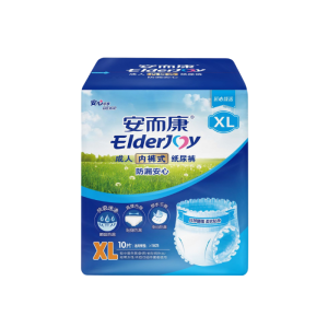 ElderJoy High Absorbency Adult Diapers Breathable & Leak-Proof Incontinence Briefs Comfort Fit with Tape/Pant Design 20-Pack