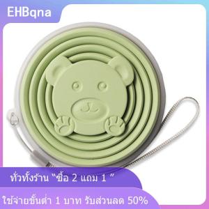 [COD] EHBqna KITCHEN ขวดน้ำซิลิโคนพับเก็บได้ถ้วยชาพับเก็บได้