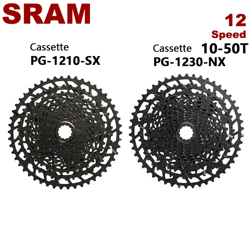 SRAM Cassette NX PG 1230 SX PG 1210 11-50T Cassette 12 Speed For