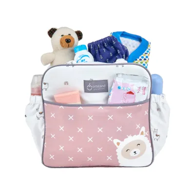 Omiland Tas Perlengkapan Bayi/Diaper Bag Ukuran Sedang/Medium Alpaca Series - OB29201
