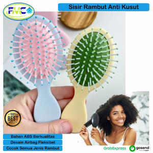 Sisir Rambut Wanita Anti Kusur Mini Macaron Sisir Airbag Lucu Travel Mudah dibawa Sisir Hair Comb Anak Dewasa Praktis