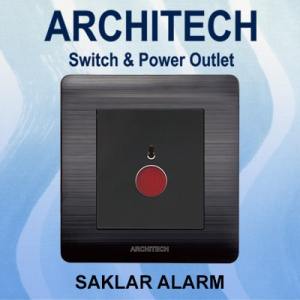 ARCHITECH Platinum B9-K31 Sakelar - Saklar Alarm 3A Black