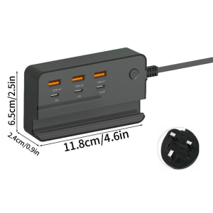 5/6/10 USB Ports Quick Charge Charger Station Dock with Cable 50W for iphone ipad PC Kindle Multi USB Charger