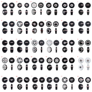 1PC Luggage Plastic Swivel Wheels Rotation Suitcase Replacement Casters