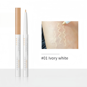 Waterproof multi-effect concealer pen long-lasting coverage can be used on eyebrows and face effectively concealing dark circles and blemishes.