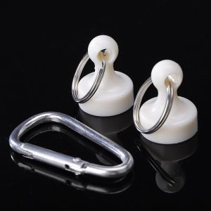 Kait Magnetic Lampu Tenda Camping Outdoor Gantungan Magnet Multifungsi Magnet Keychain Strong Stainless Steel Universal
