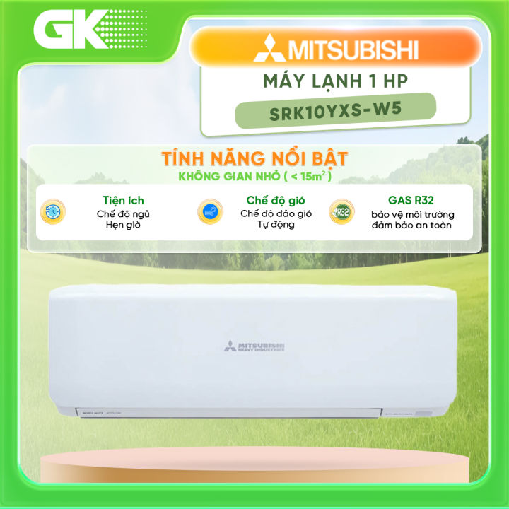 Máy lạnh Mitsubishi Heavy Inverter 1.0 HP SRK10YXS-W5 - GIAO TOÀN QUỐC - FREESHIP HCM