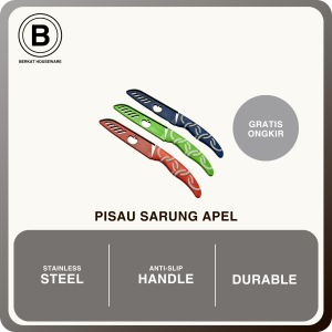 Pisau Sarung Apel Pisau Serbaguna Stainless Steel 8 inci