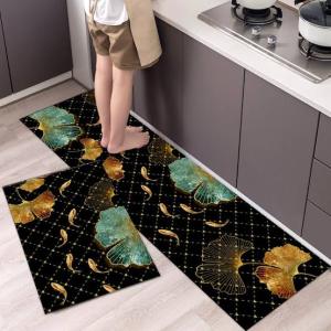 Keset Dapur 1 Set Dapat 2 Pcs Bahan Nilex Premium 2 in 1 / Keset Kaki Anti Slip Kitchen Floor Mat