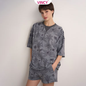 [Mua 3 giảm 20% mua 2 giảm 15%] Bộ Đồ Short Thun Nữ Vincy BST140W31